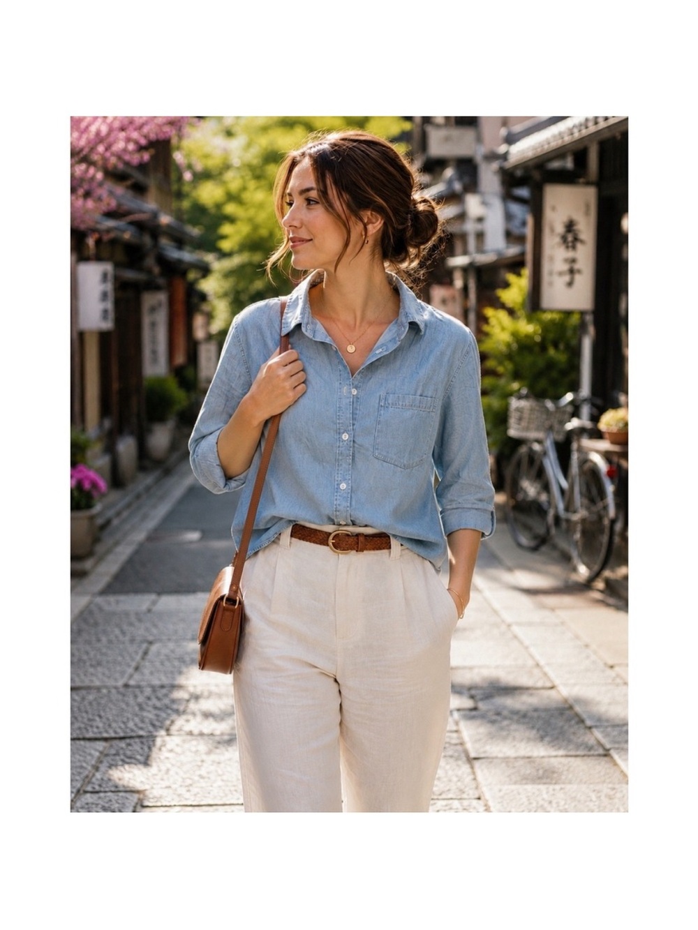 J. Crew Light Blue chambray Shirt - Women